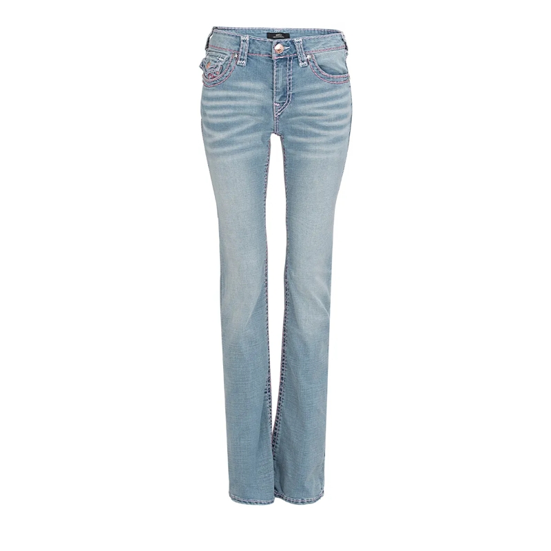 True Religion Jeans Jeans BECCA Bootcut Super T hell-blau