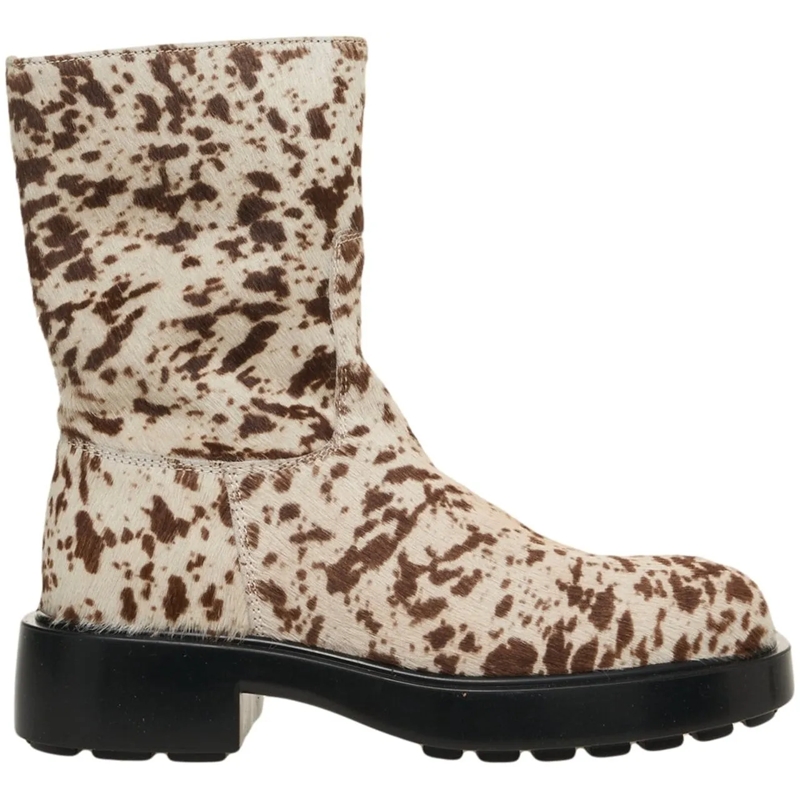 Copenhagen Bottes Pony hair boots 'CPH443' mehrfarbig