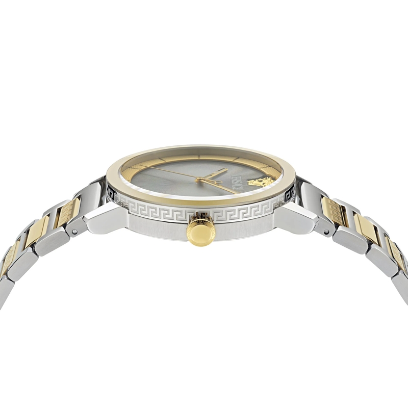 Versace Quarzuhr Quarz Analog Uhr V-Helix (Wc-9G) silber(Image 5)
