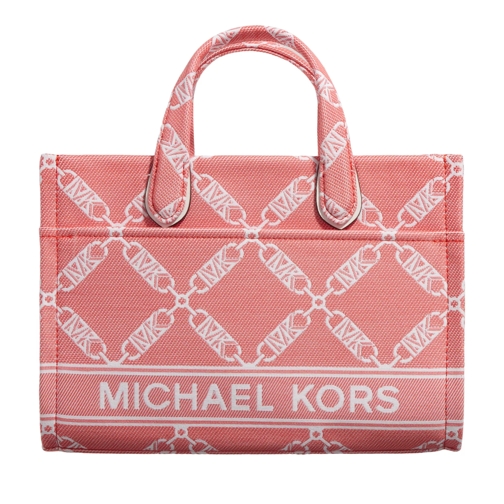 MICHAEL Michael Kors Gigi Messenger Bag Spiced Coral Rymlig shoppingväska