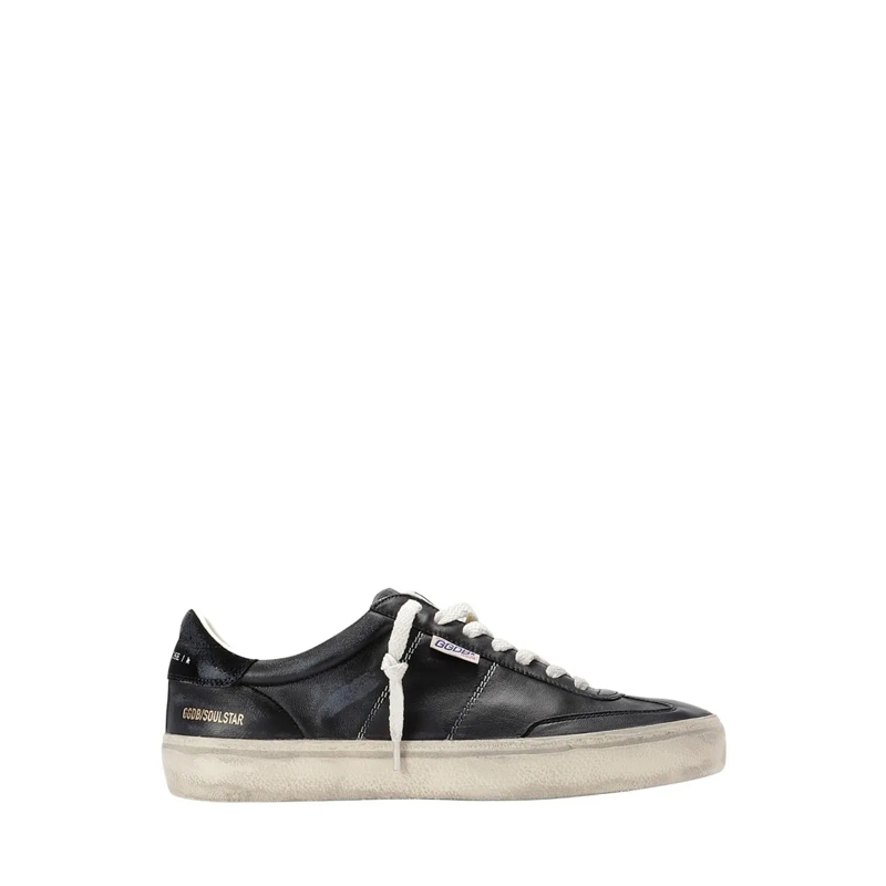 Golden Goose Lage-top sneaker Black Leather Soul Star Sneakers Black
