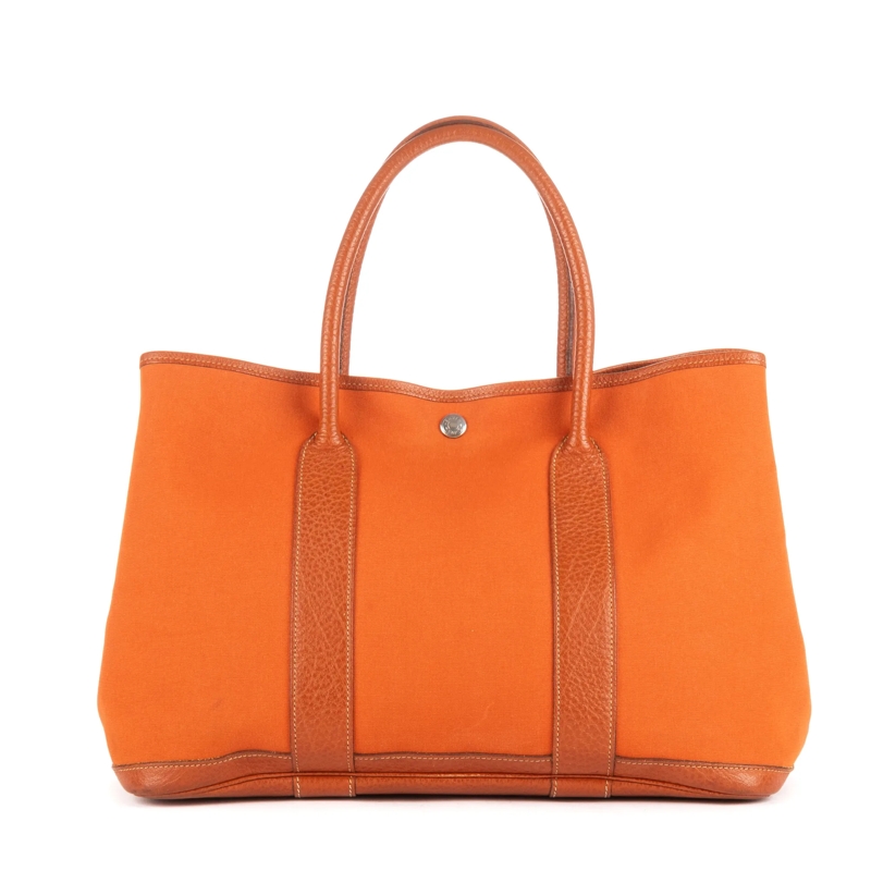 Hermès Crossbody Bag Garden Party PM orange