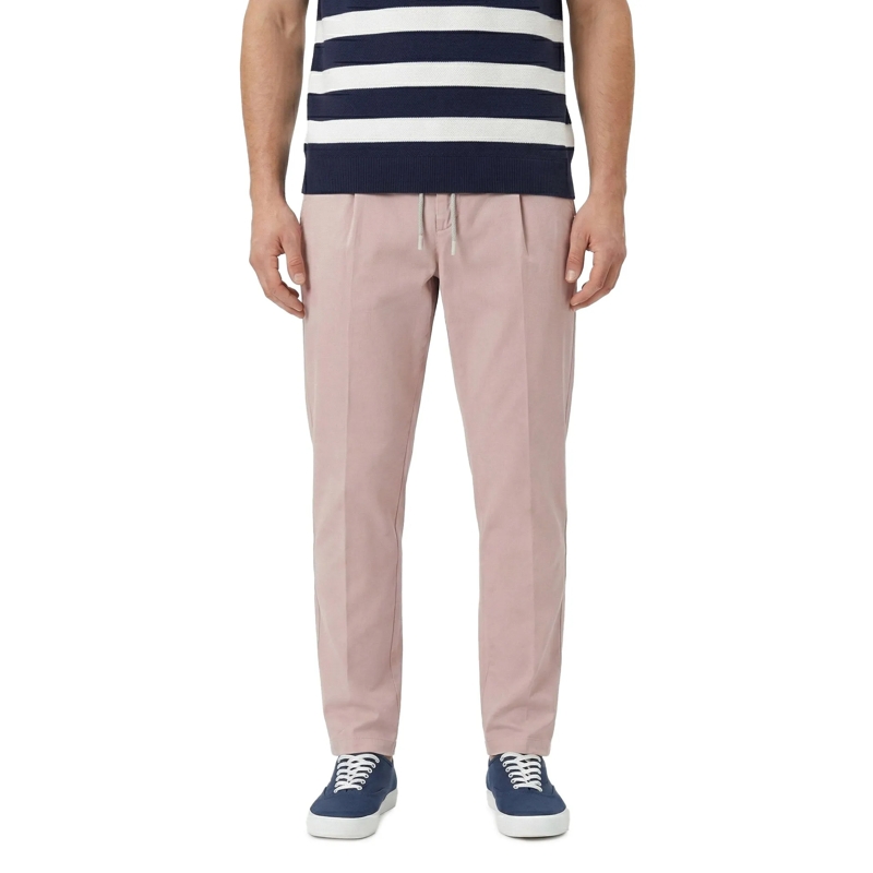 Eleventy Freizeithose Chinohose aus Baumwolle pink(Image 2)