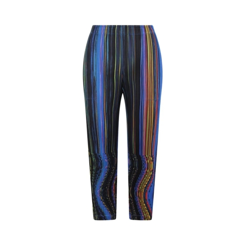 ISSEY MIYAKE PLEATS PLEASE  Warp Trousers Multicolor