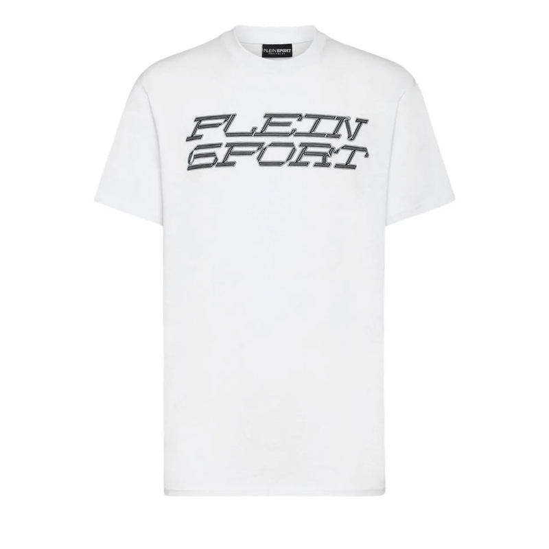 Plein Sport T-Shirt T-Shirt Tiger weiss
