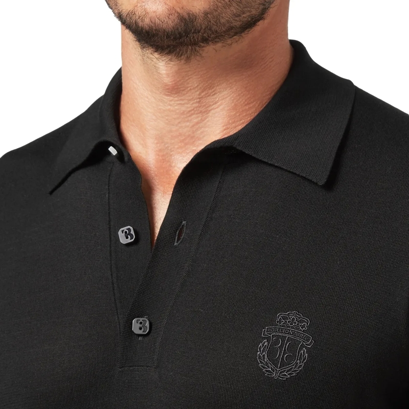 BILLIONAIRE Top Pullover Crest schwarz(Image 4)