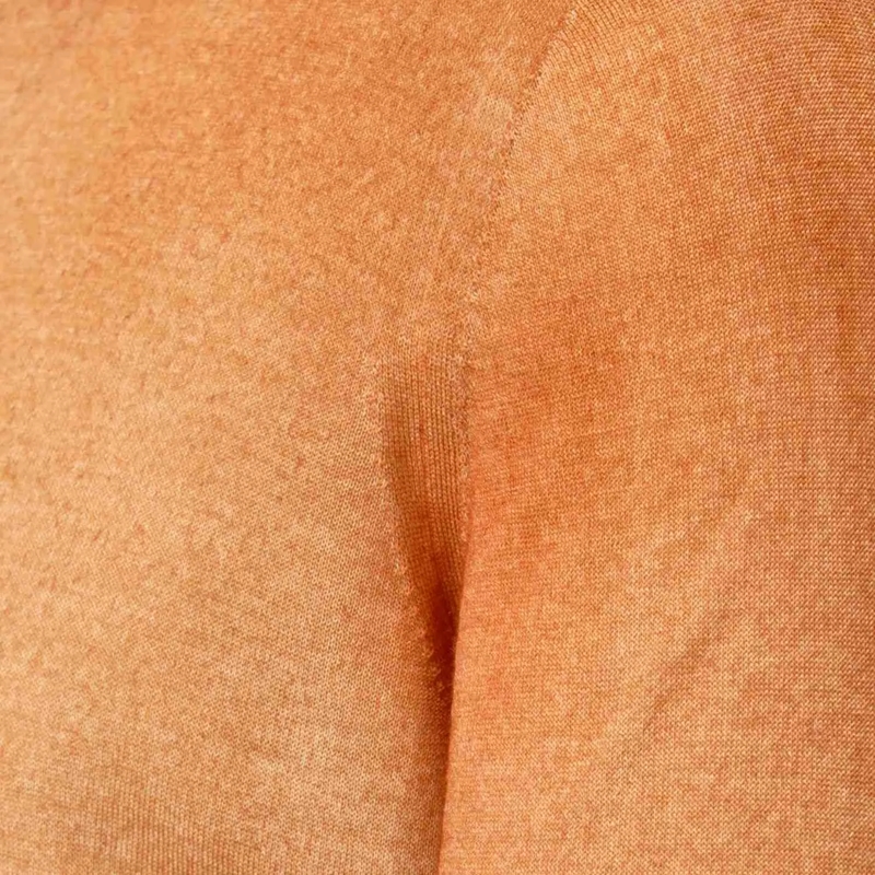 CALIBAN Pullover Pullover aus Kaschmir-Seiden-Mix blau(Image 6)