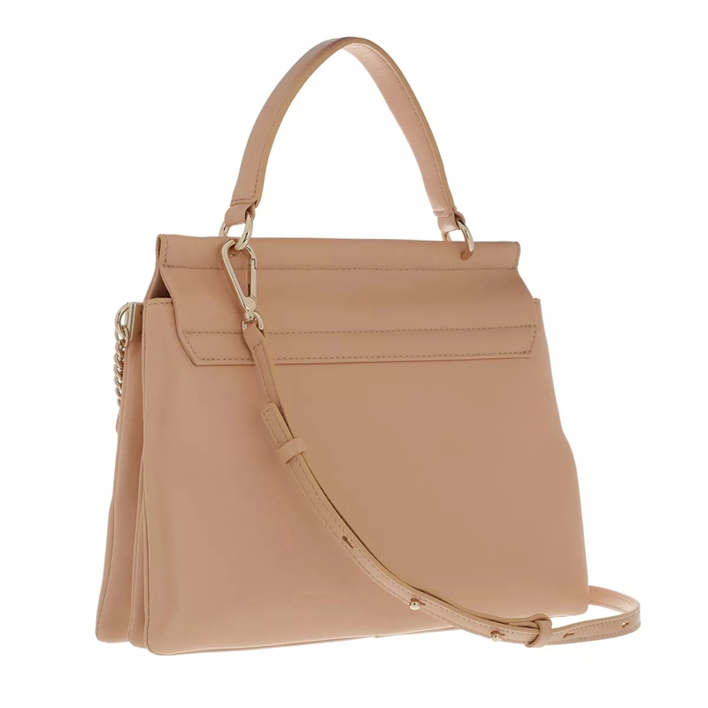 Chloé Satchel Faye Top Handle Bag Leather Sandy Beige(Image 4)