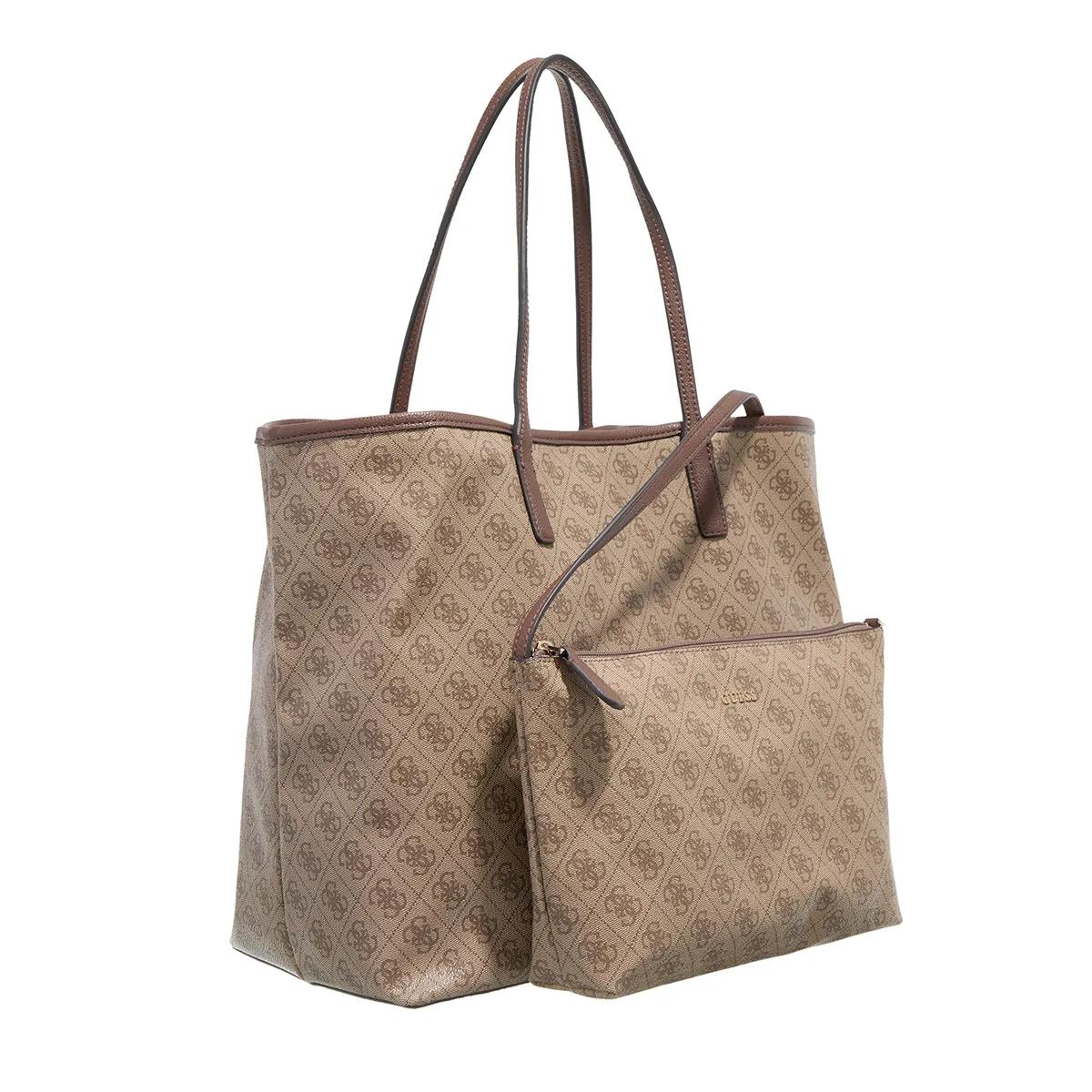 Guess Shoppers & Totes Victtoria Large 2 In 1 Tote in bruin