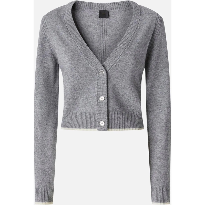 Pinko  Sweaters Grigio Monumento mehrfarbig
