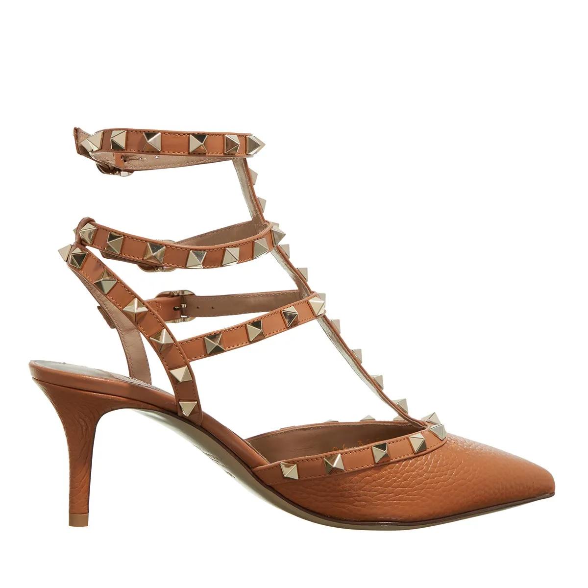 Valentino Garavani Hoge hakken Ankle Strap Shoes in bruin