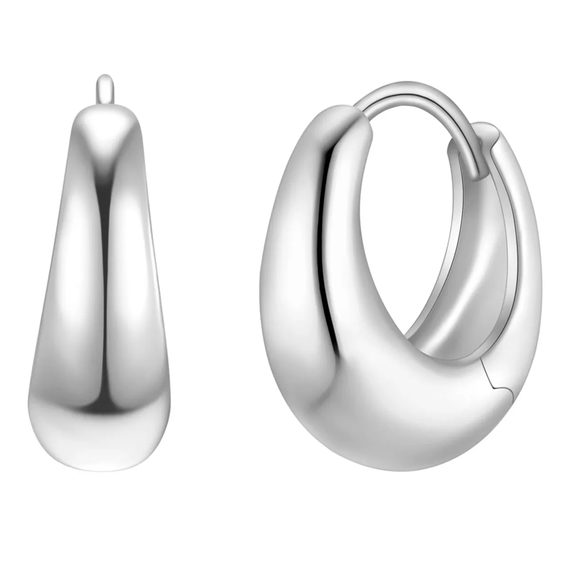 Glanzstücke München Ohrhänger Sterling Silber Creolen silber