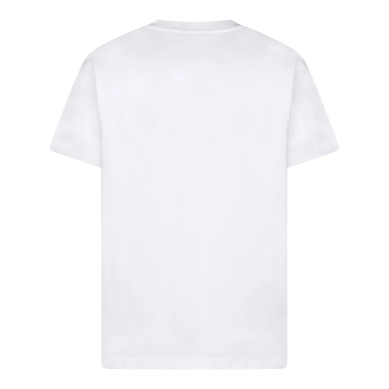 Moschino T-Shirt Classic White Short-Sleeve T-Shirt With Bold Brand White