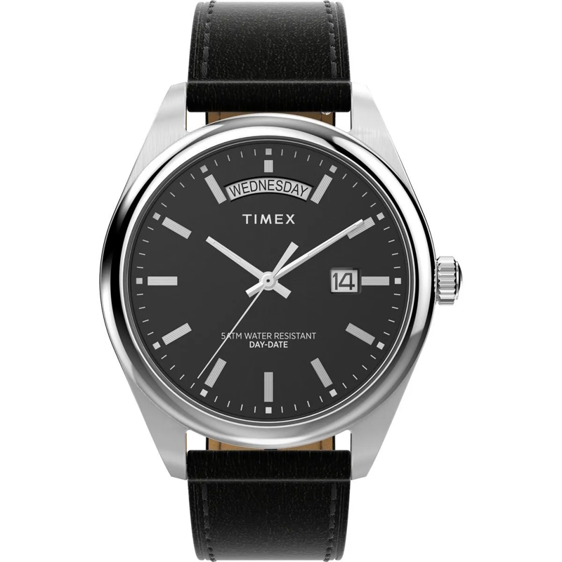 Timex Automatikuhr Quarz-Analoguhr Timex Legacy schwarz