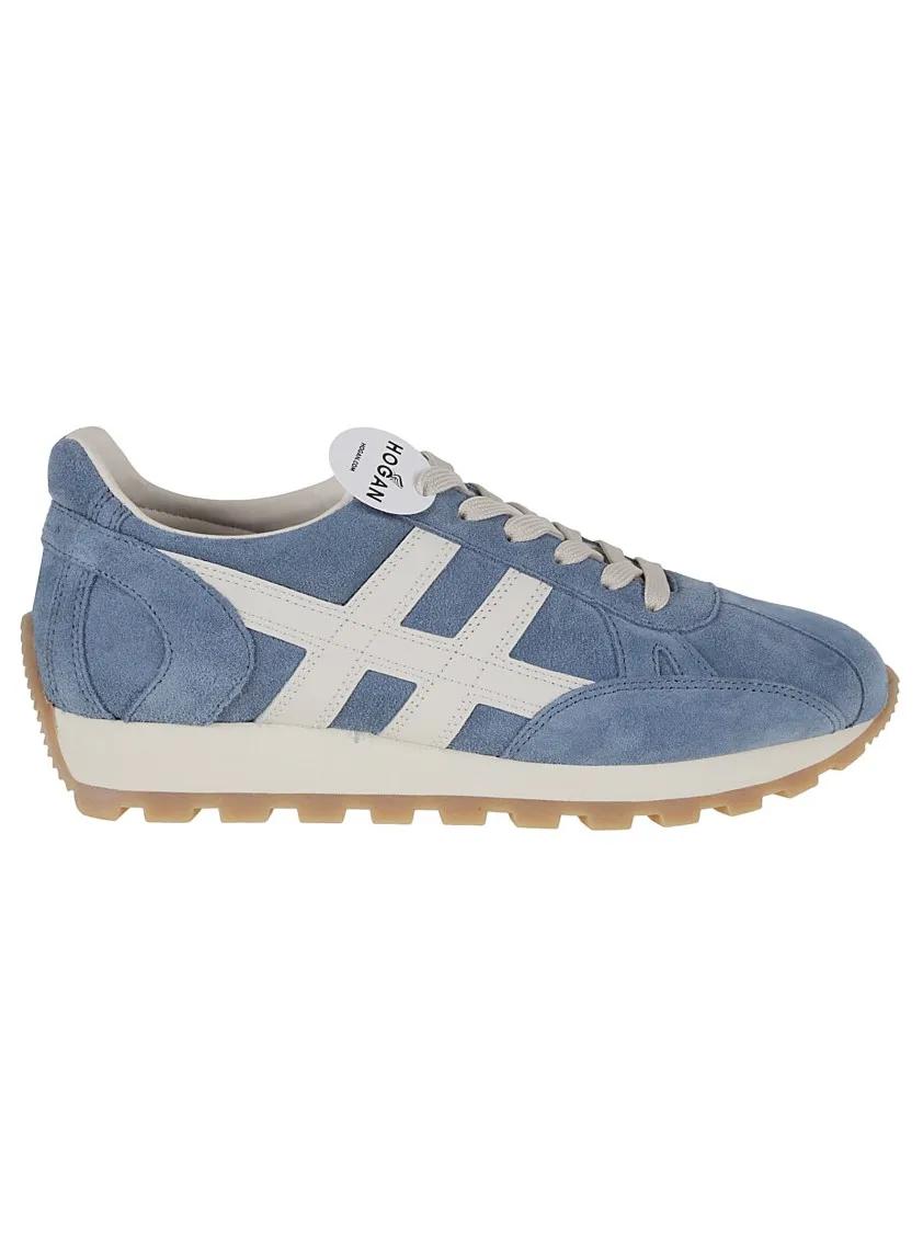 スニーカー HOGAN 'H671' sneakers Blue Hogan H671 Allacciato Sneakers Blue | Low-Top Sneaker