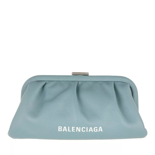 Balenciaga Cloud XS Clutch With Strap Blue/Grey Crossbody Bag