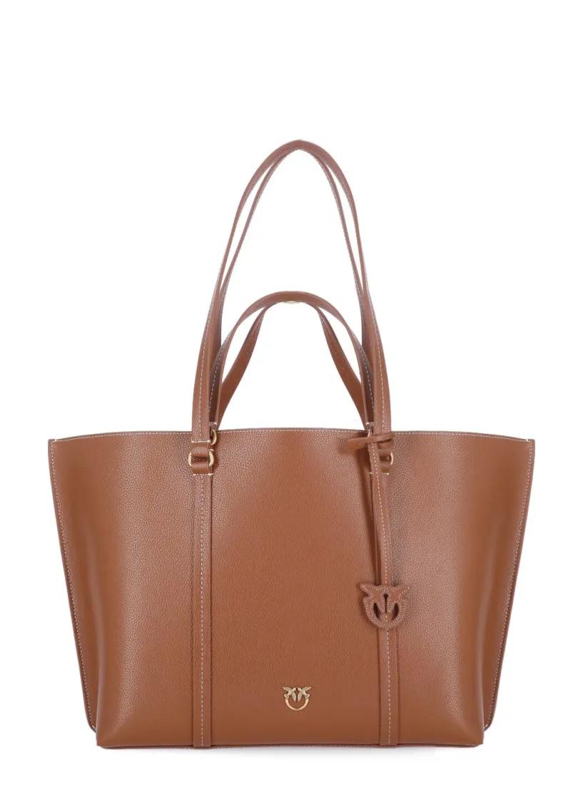 Pinko Shopper - Carrie Shopper Big - Gr. unisize - in Braun - für Damen