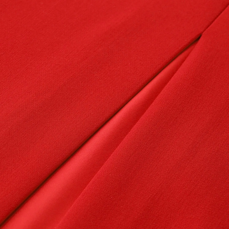 Magda Butrym Minikleid Midikleid aus Woll-Mix rot(Image 6)