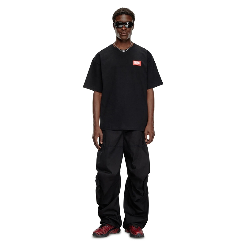 Diesel Hemd T-BOXT-LAB T-SHIRT 1er Pack schwarz(Image 4)