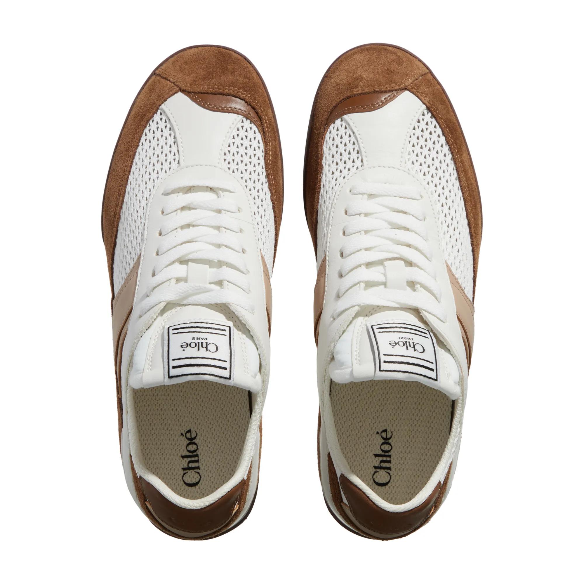 Chloé Low-Top Sneakers Kick Sneaker in bruin