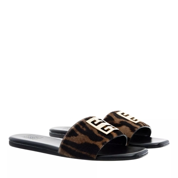 Leopard store mule slides