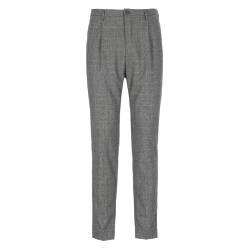 Incotex  Virgin Wool Pants Grey