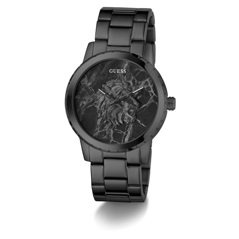 Guess Quarzuhr Quarz-Analoguhr Monarch schwarz(Image 5)