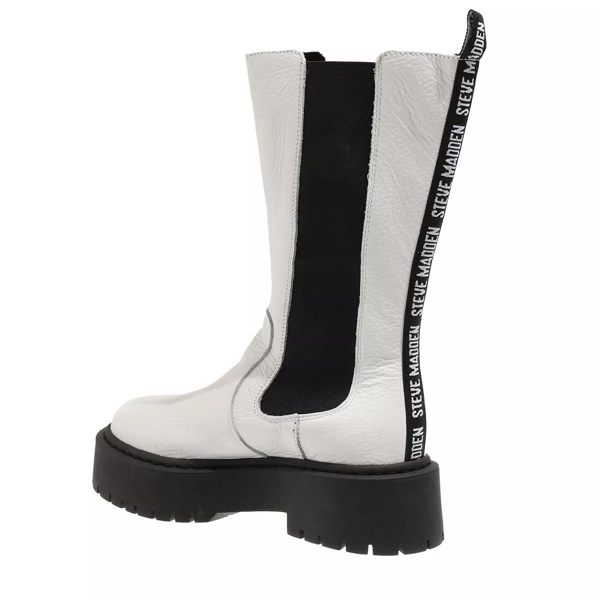 Steve madden deals boots white