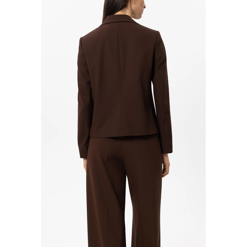 Luisa Cerano Blazer Zwei-Knopf-Blazer marone(Image 4)