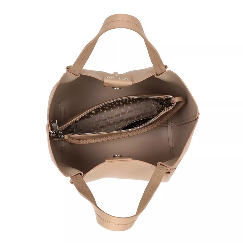 Patrizia Pepe Shopper Shopping Bag Pompei Beige(Image 6)