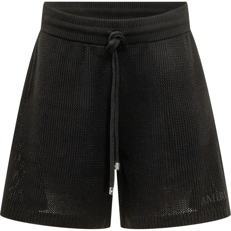 Amiri Shorts Shorts in Maglia con Coulisse schwarz