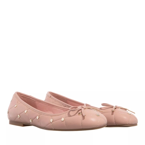 Ted Baker Libban Quilter Ballerina With Magnolia Studs Dusky Pink Pantofola ballerina