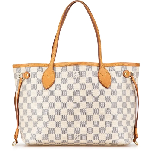 Louis Vuitton Fourre-tout Damier Azur Neverfull PM weiß