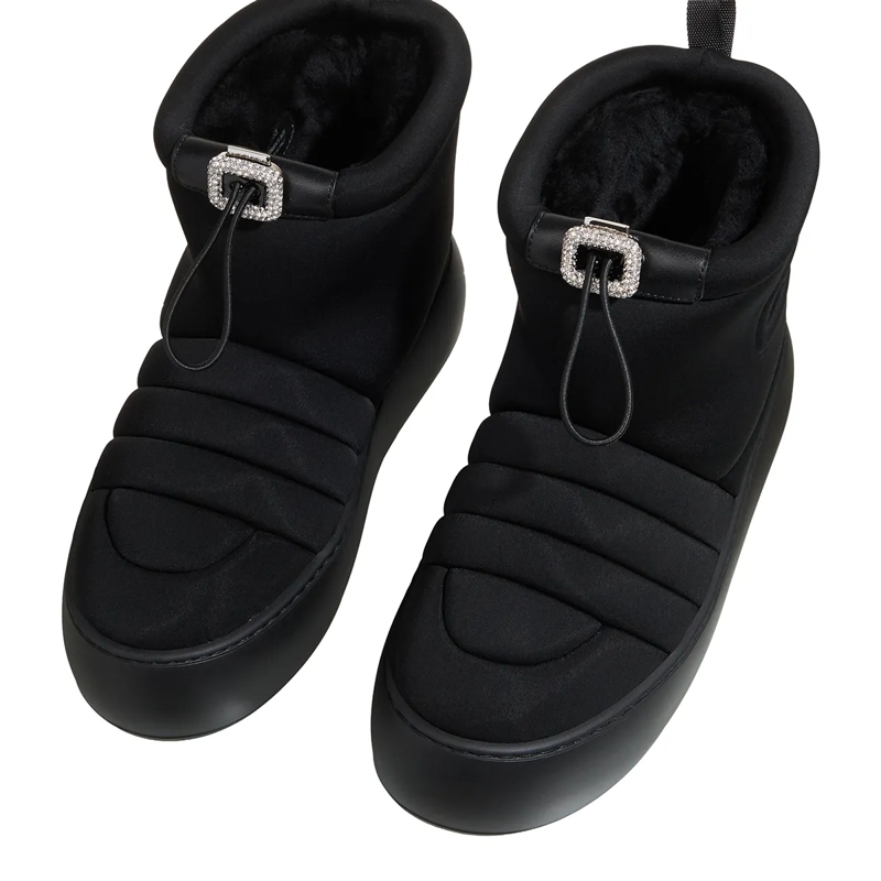 Roger Vivier Winterboots Viv Winter Puffy Bootie Nero(Image 6)