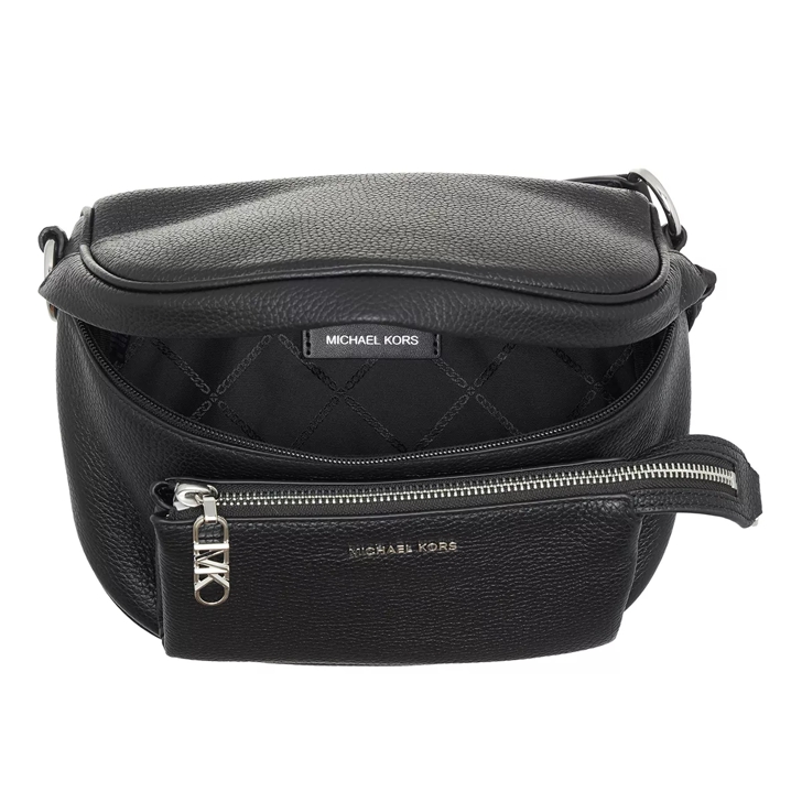 Michael kors black leather fanny pack online