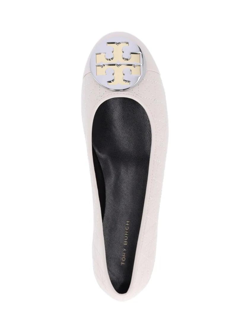 Thumbnail - Tory Burch Loafer - Claire Quilted Ballet - Gr. 5 - in Beige - für Damen