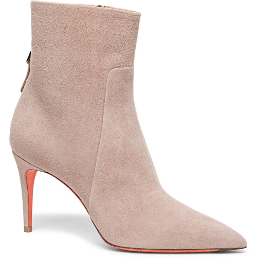 Santoni Botte Women's suede ankle boot weiß (Image 4)