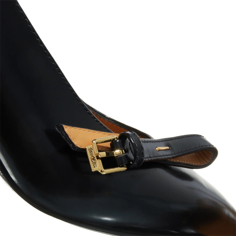 Moschino Pumps Buckled Bow Nero(Image 4)