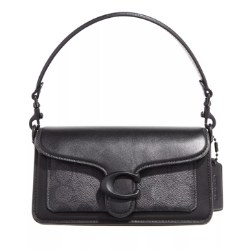 Coach black best sale messenger bag