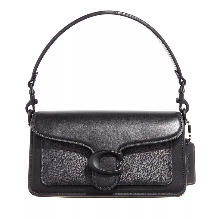 Coach black signature discount crossbody