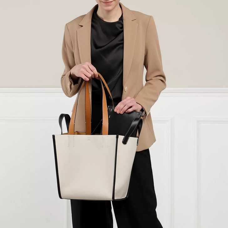 Proenza Schouler Large Mercer Leather Tote Vanilla Tote