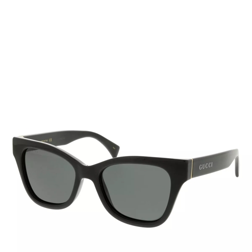 Gucci GG1133S-001 52 Woman Injection Black-Grey Sonnenbrille