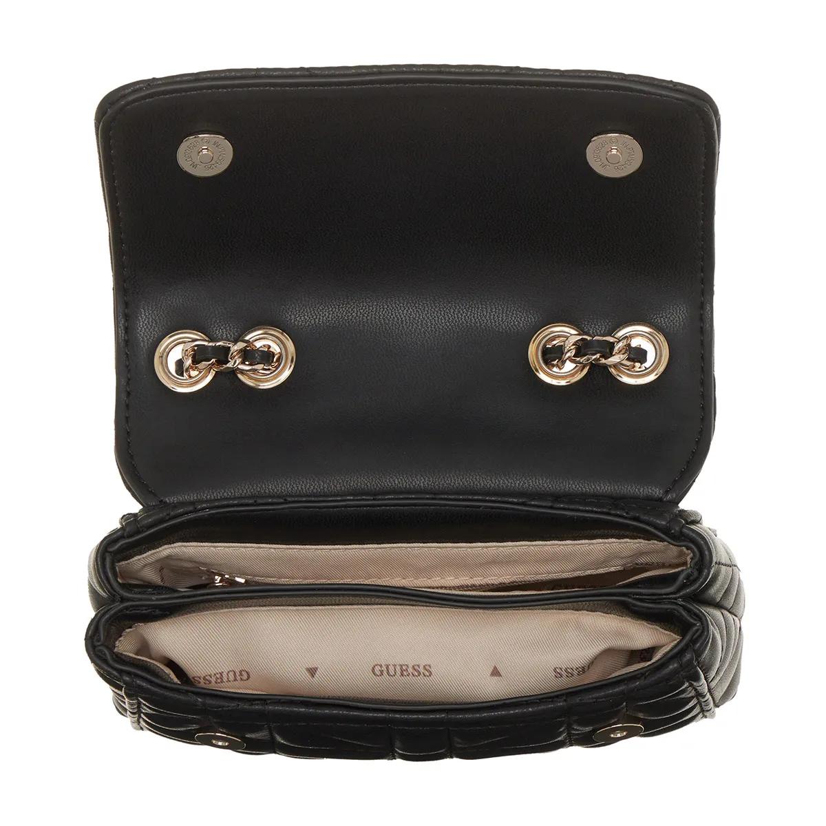 Thumbnail - Guess Crossbody Bags - Edita Mini Cnvrtble Xbdy Flap - Gr. unisize - in Schwarz - für Damen