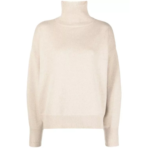 Isabel Marant Roll-Neck Jumper With Cashmere Neutrals 