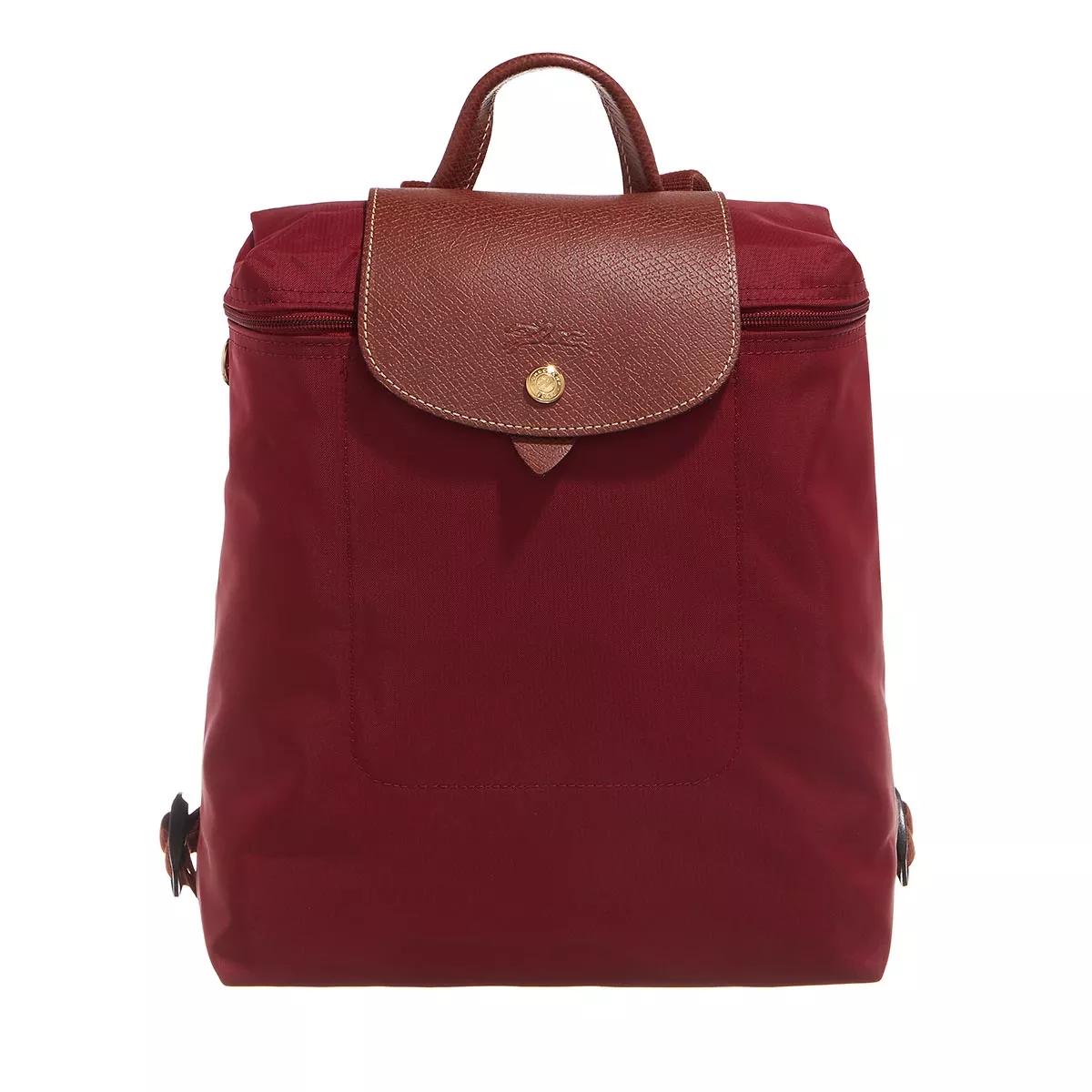 Longchamp Backpack Red Rucksack