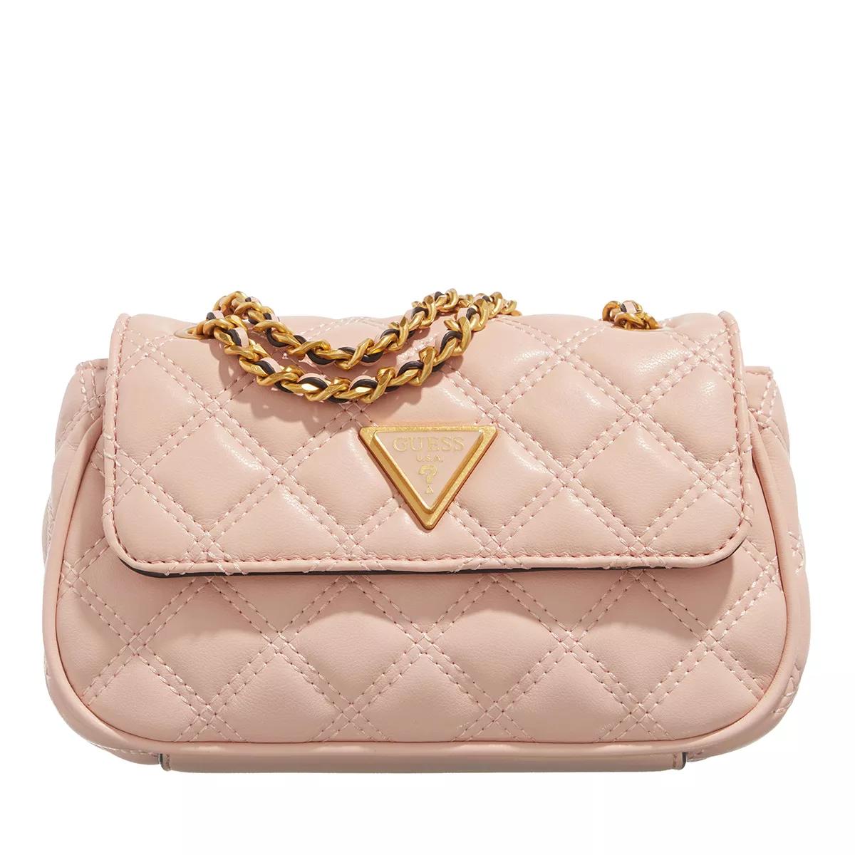 Guess Crossbody Bags - Giully Mini Cnvrtble Xbdy Flap - Gr. unisize - in Gold - für Damen