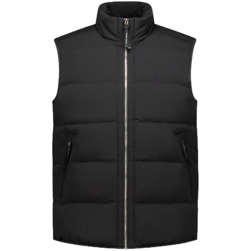 PURE PATH Daunenjacke Padded Bodywarmer Black schwarz