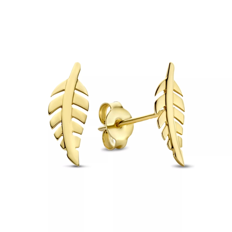Isabel Bernard Boucles d'oreilles à tige Monceau Giselle 585 Gold Ohrringe Gold