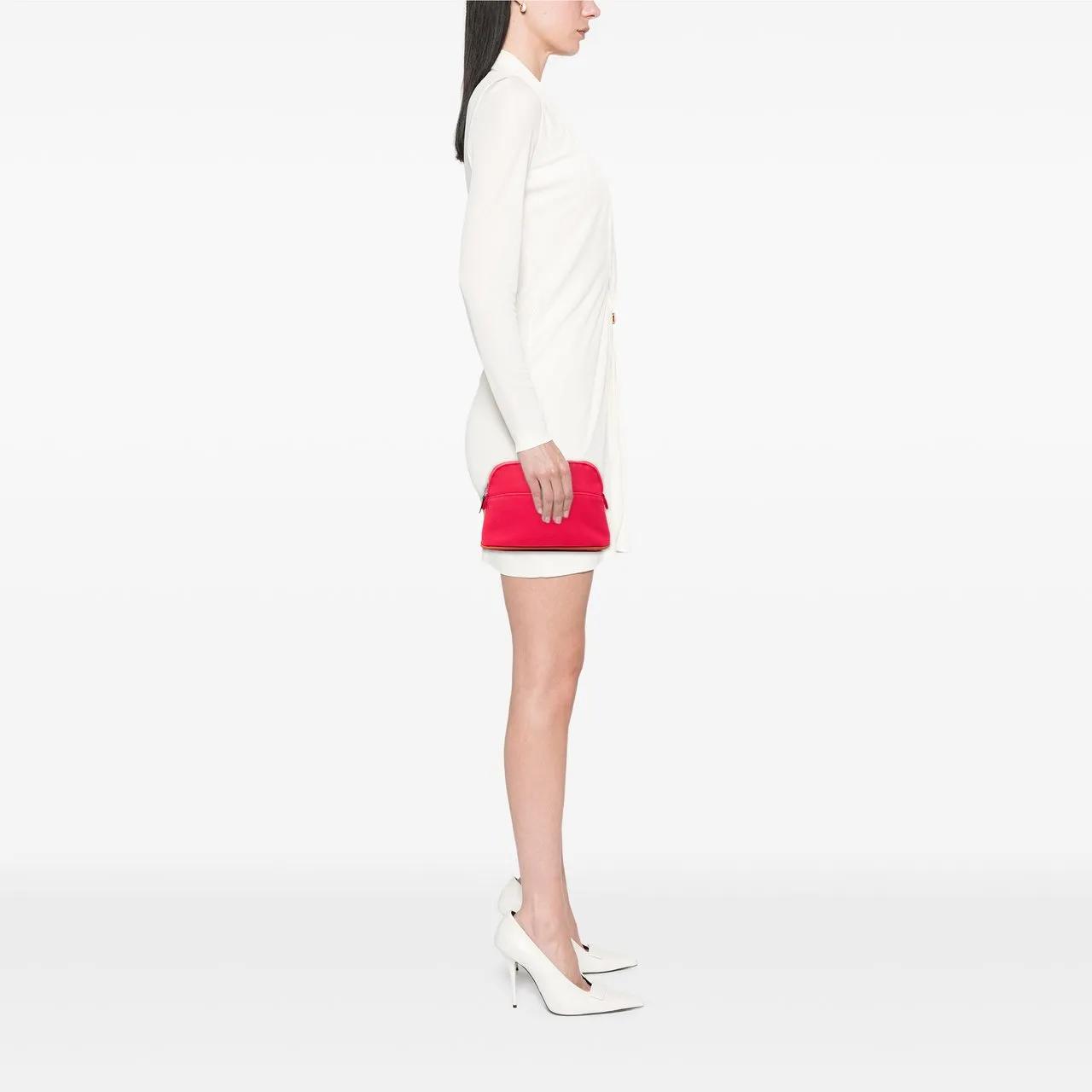 Thumbnail - Hermès Kosmetiktaschen - Toile Bolide Trousse De Voyage Pouch PM - Gr. unisize - in Gold - für Damen