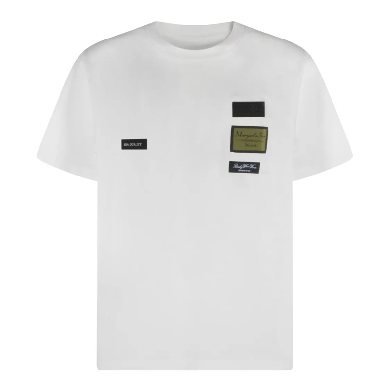 MM6 Maison Margiela T-Shirt White Cotton T-Shirt White